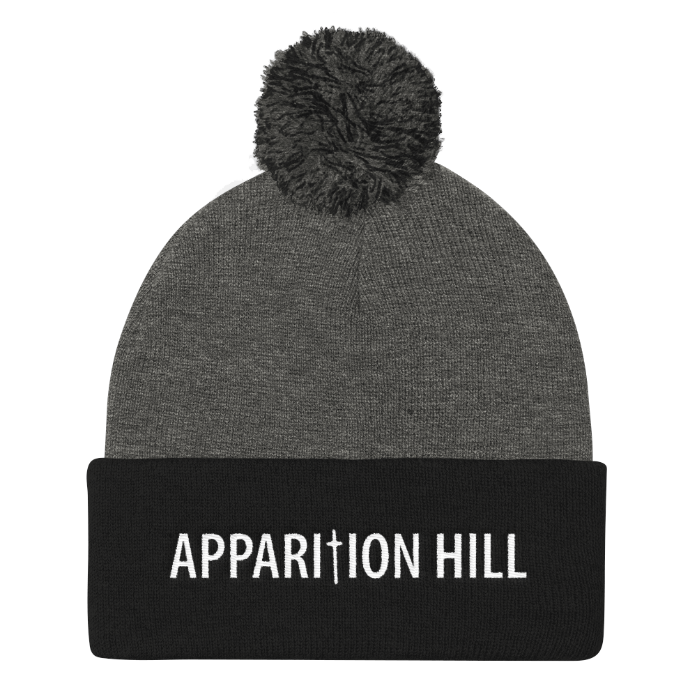 Pom Pom Knit Cap