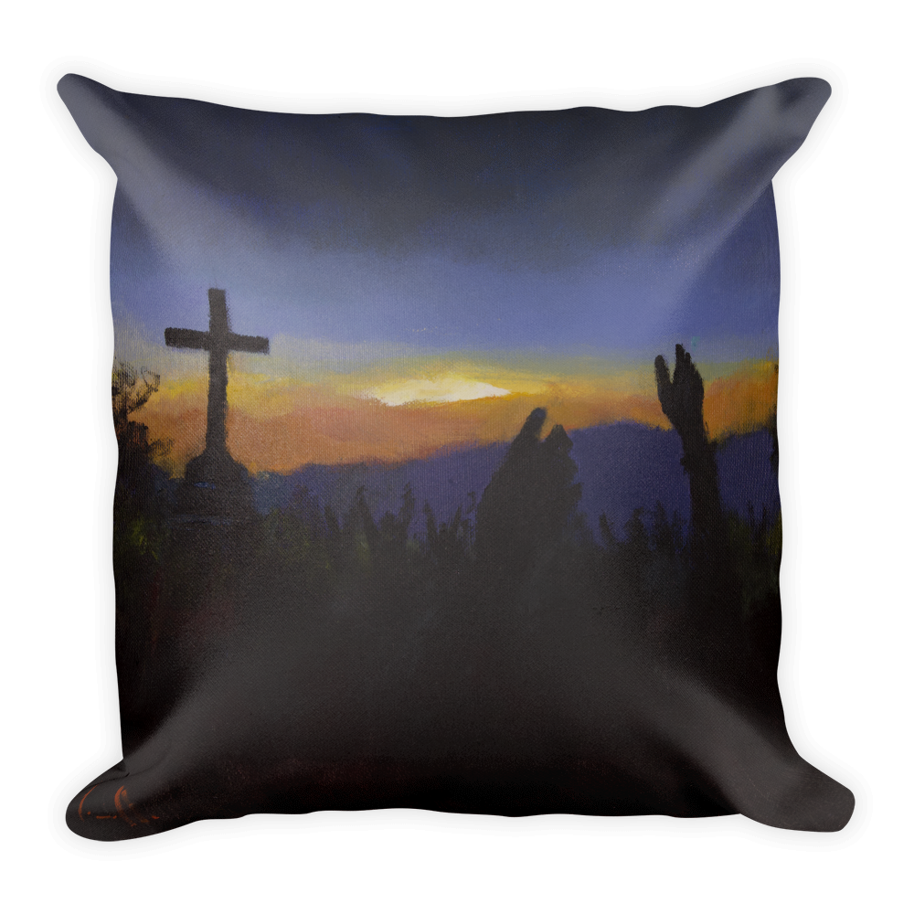 Medjugorje Crowds Pillow