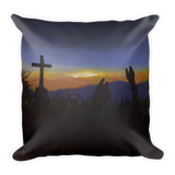 Medjugorje Crowds Pillow