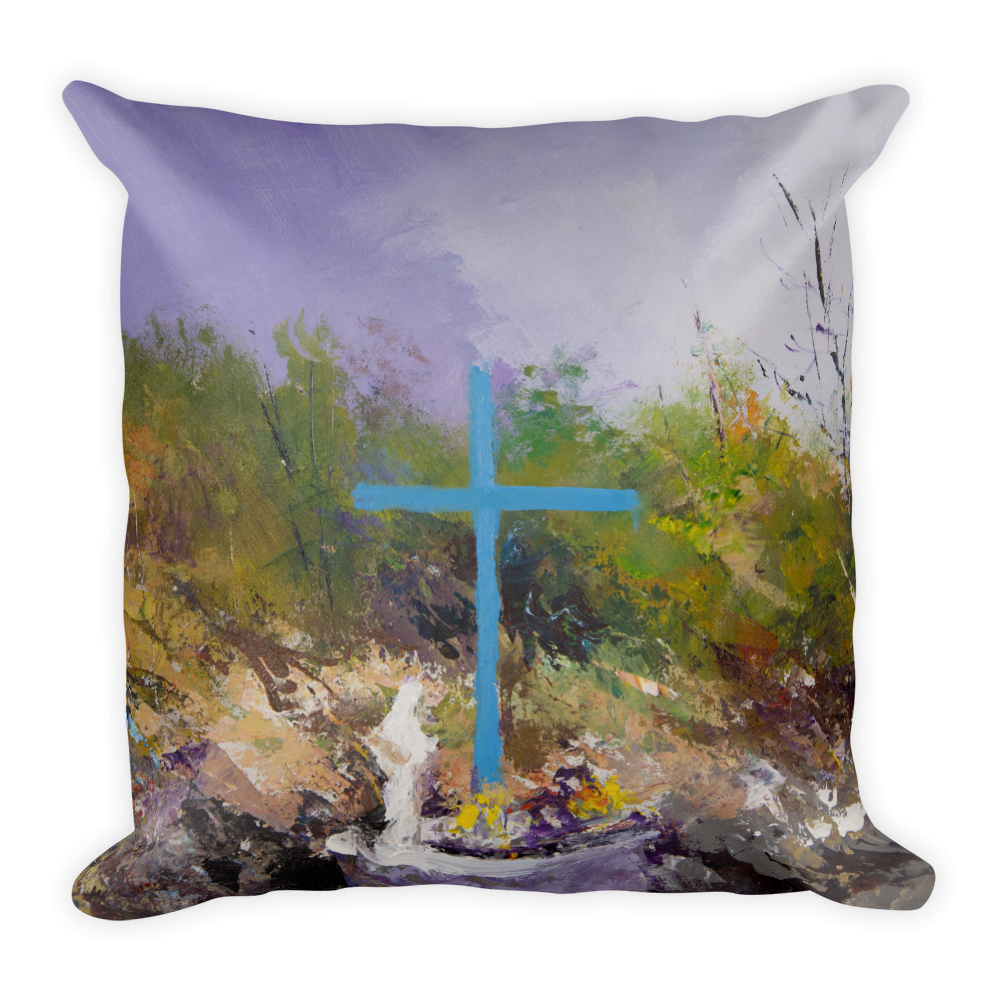 Two-sided Medjugorje Pillow