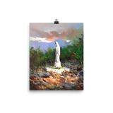 Apparition Hill Print - Gospa painting