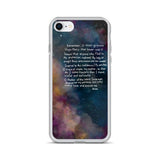iPhone Case con la Oracion de Nuestra Virgen