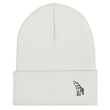 Friendly Wolf Cuffed Beanie