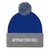 Pom Pom Knit Cap