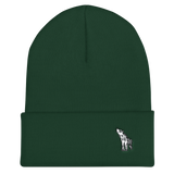 Friendly Wolf Cuffed Beanie