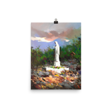 Apparition Hill Print - Gospa painting