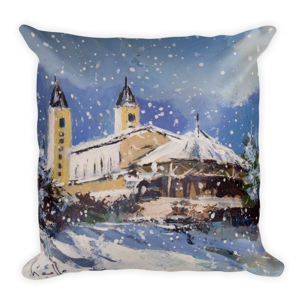 Medjugorje Seasons Pillow