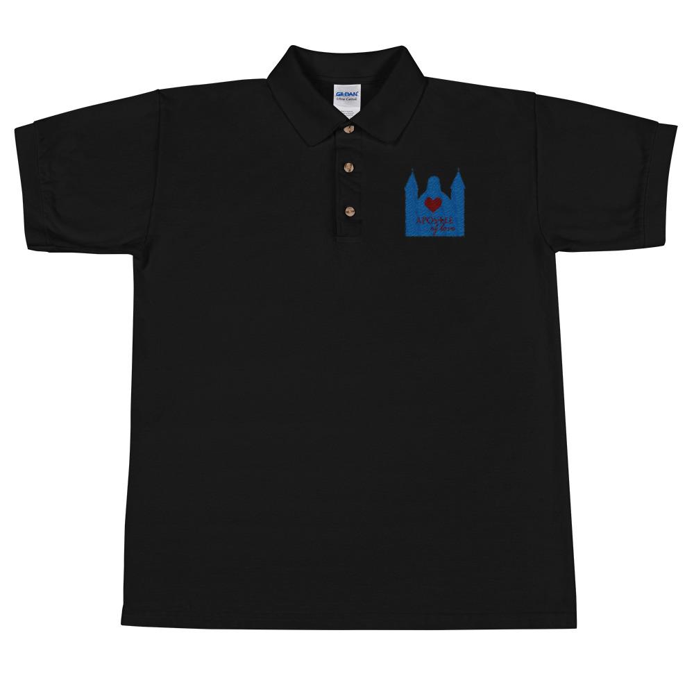 Apostle of Love (Men's Design) Embroidered Polo Shirt