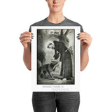 St. Francis and Wolf Poster