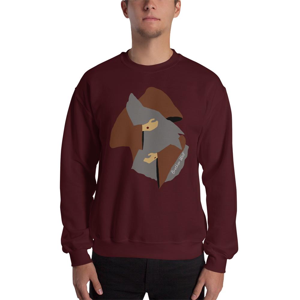 Brother Wolf Hug Sweatshirt