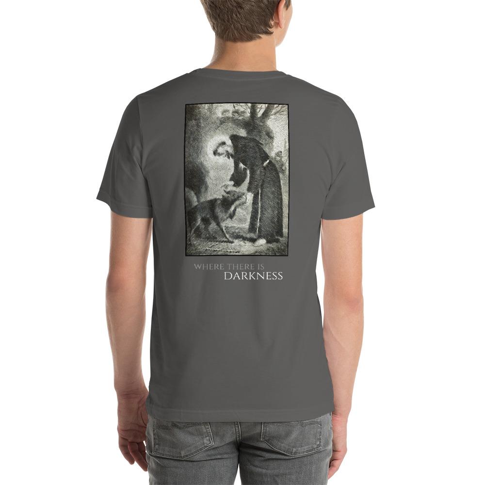 Where There Is Darkness Wolf T-Shirt