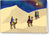 Three Wisemen On A Journey - Greeting Card