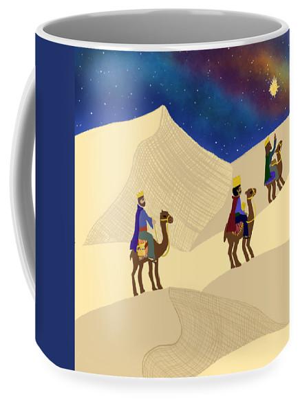 Three Wisemen On A Journey - Mug